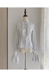 Miss Point Point Mansion 3.0 Long Sleeve Blouse(Reservation/4 Colours/Full Payment Without Shipping)